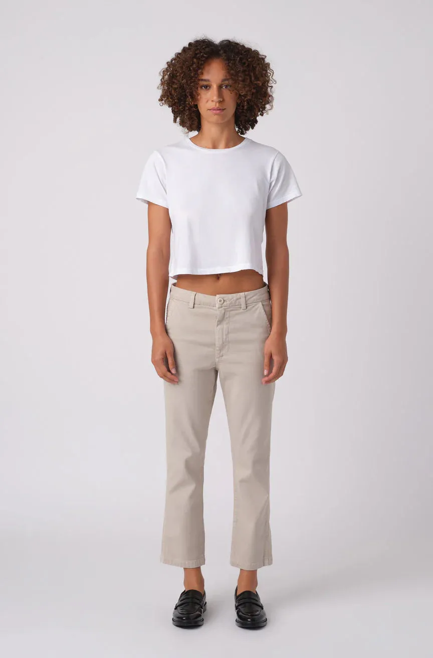 AMO Denim Easy Trouser - Bone