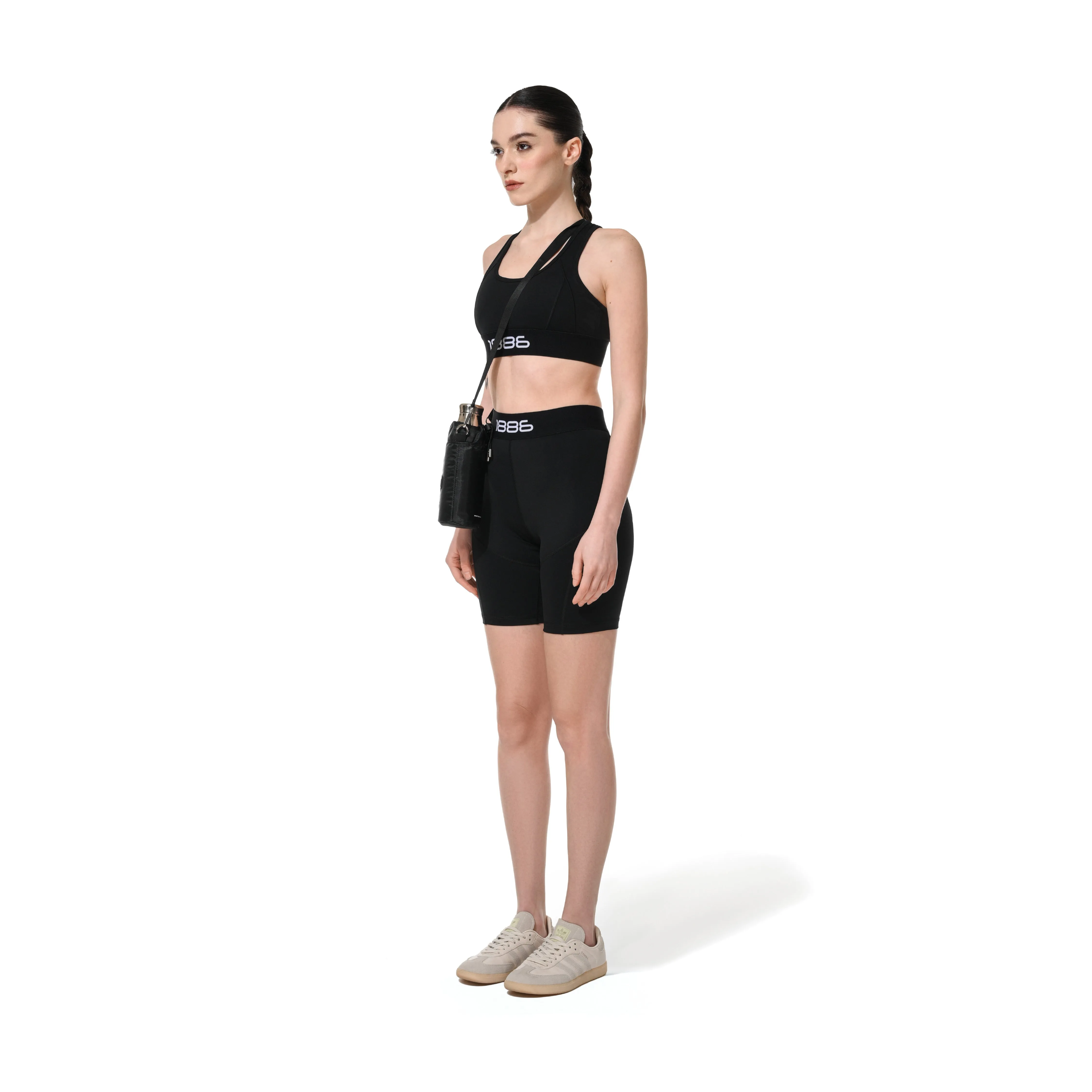 CLASSIC BIKER SHORTS - BLACK