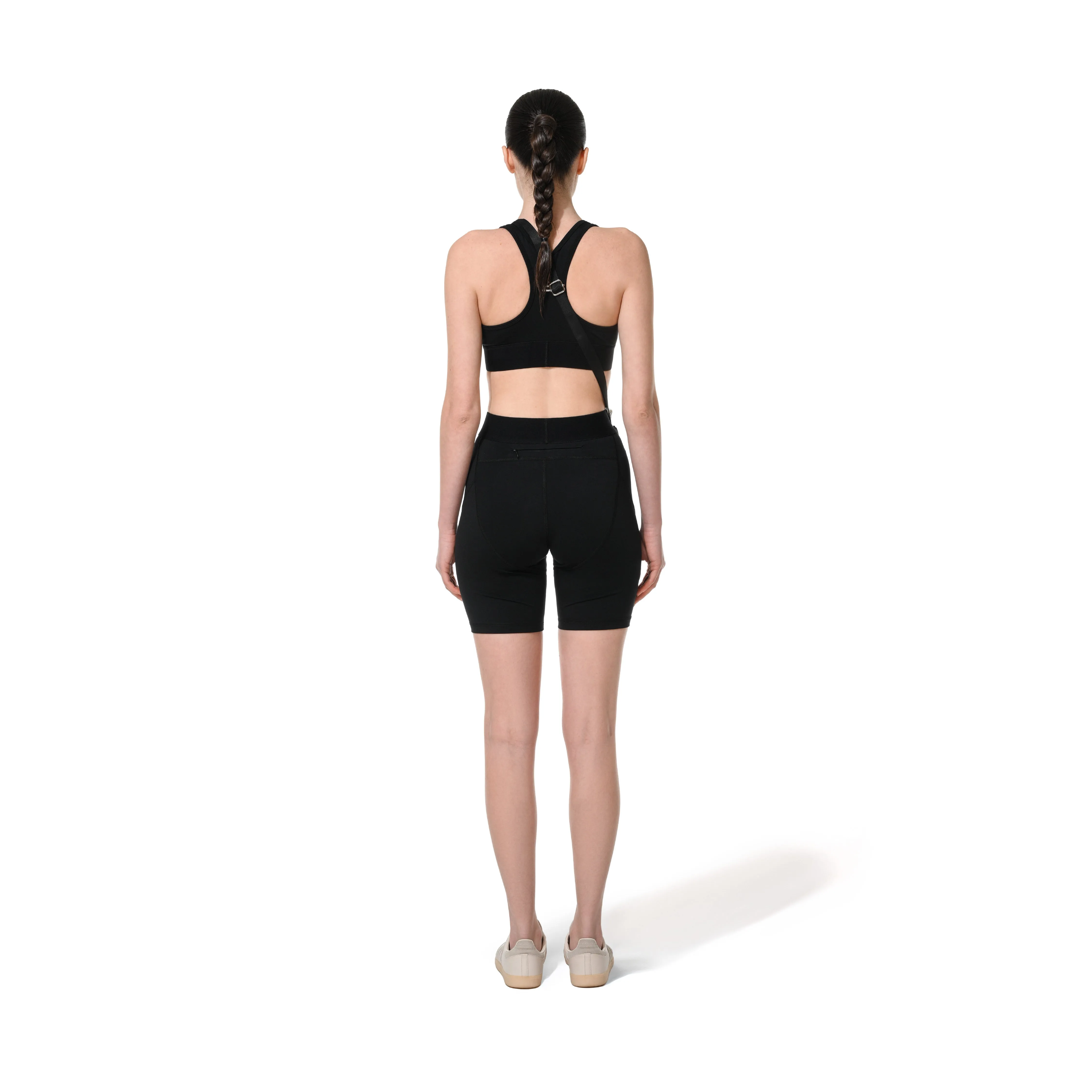 CLASSIC BIKER SHORTS - BLACK