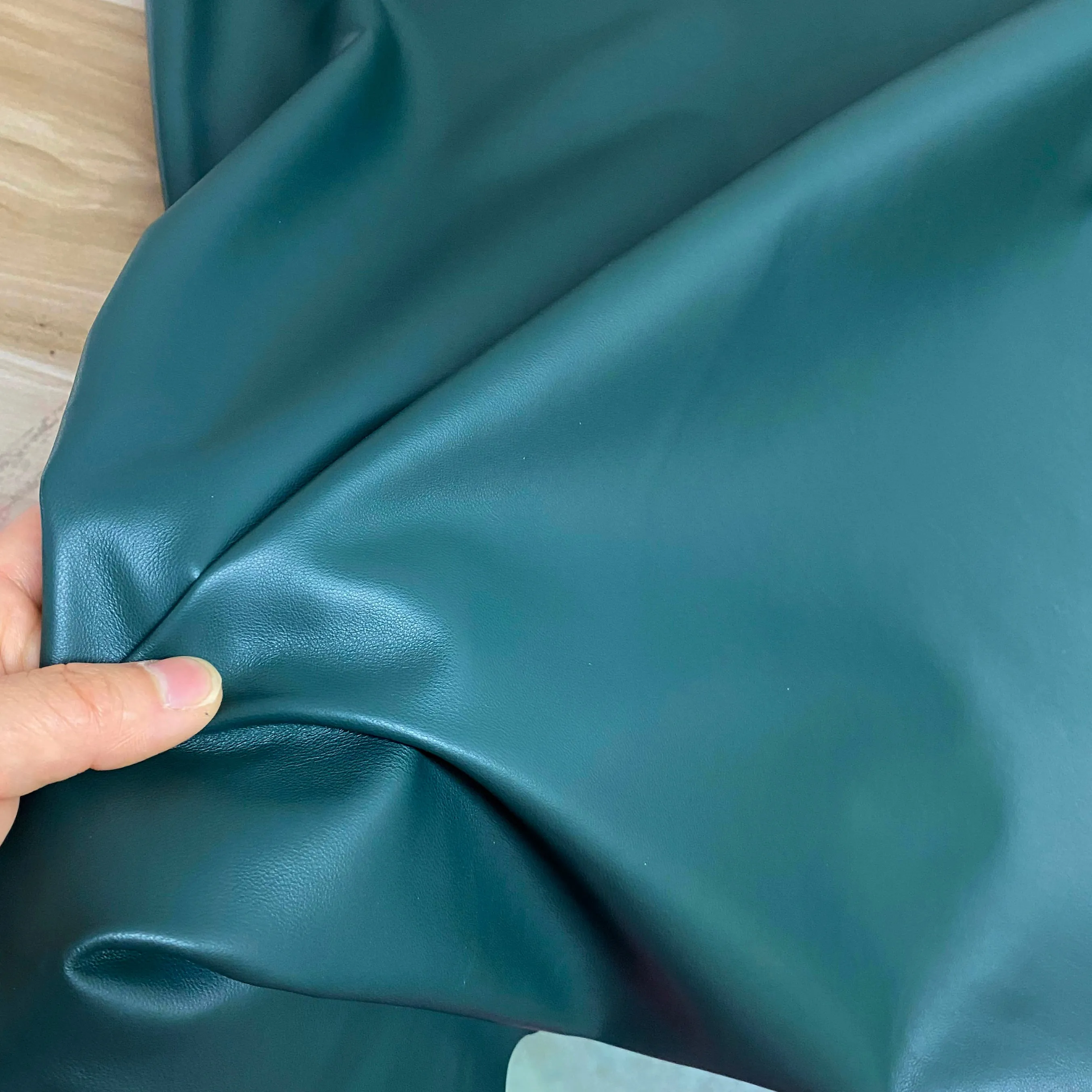 Fox Fur Sleeve Leather Biker Jacket