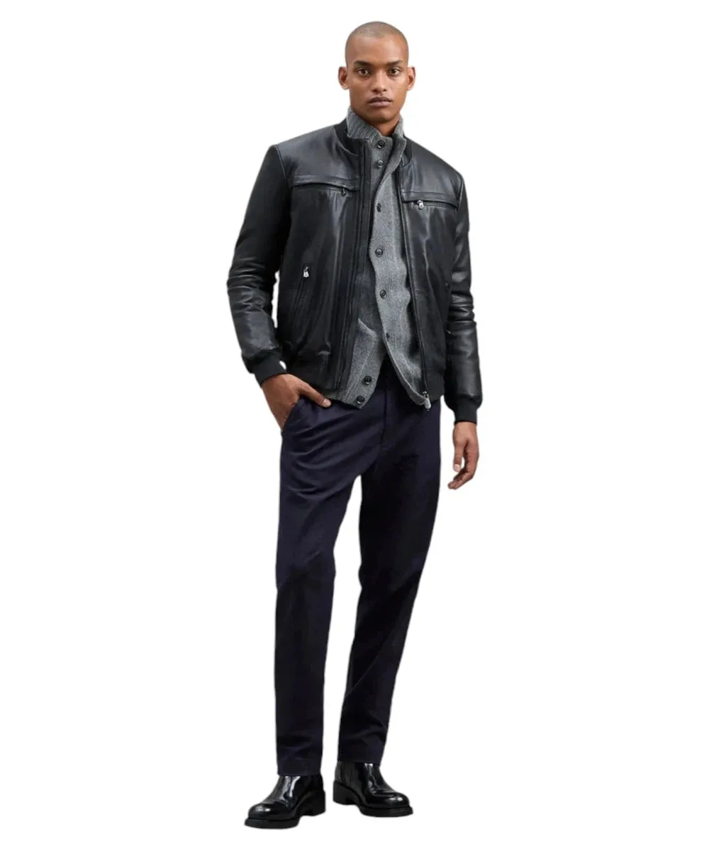 Giacca Biker Sands Leather WS 06 in Pelle