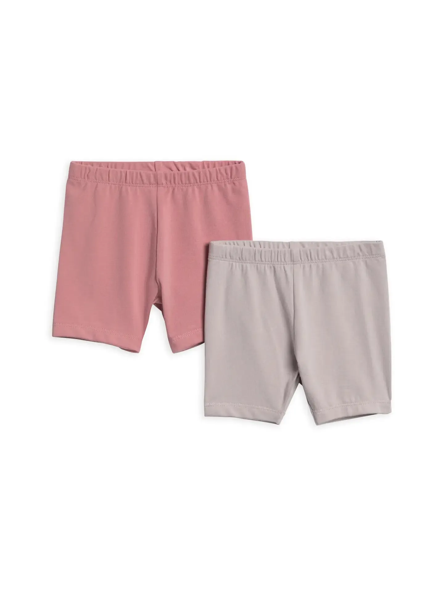 Organic 2-Pack Billie Biker Shorts - Punch   Lilla