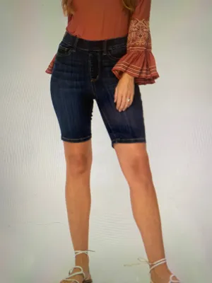 Pull on Denim shorts