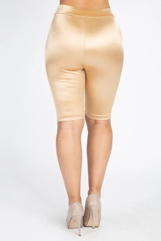 Rust Tank and Biker Shorts Set