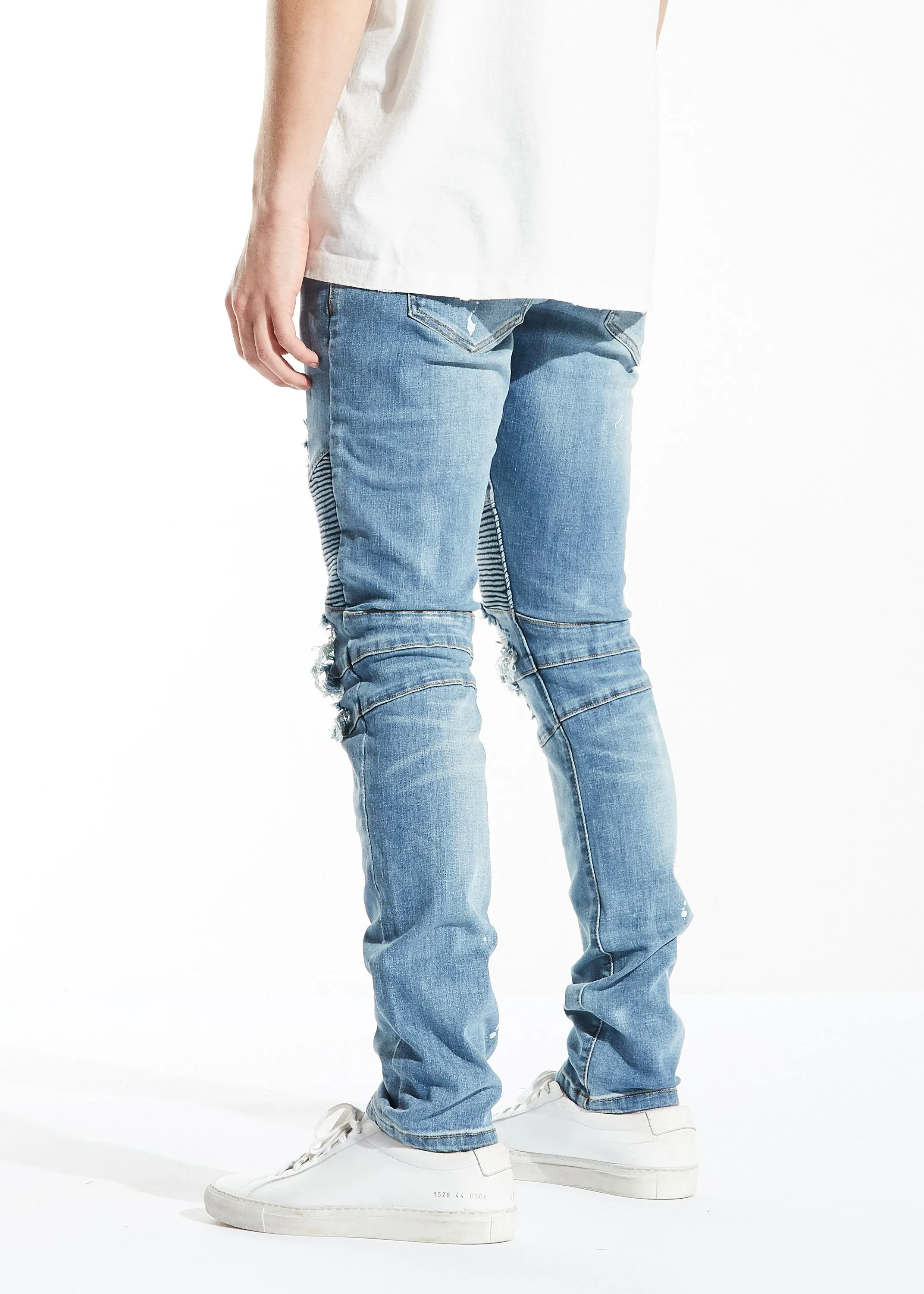 Tamara Biker Denim (Blue)